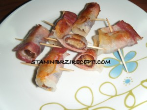 urme, slanina, predjelo,